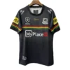 Sports jersey with team logos and sponsor branding for athletic performance and fan support. Athletic sports jersey featuring team logos, sponsor branding, and vibrant colors for sports enthusi.