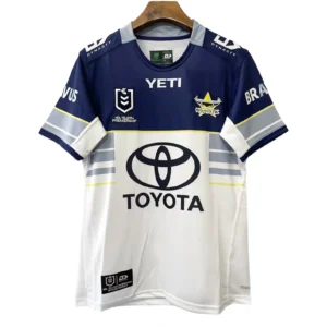 High-quality Dallas Cowboys football jersey featuring Toyota branding and team logos.