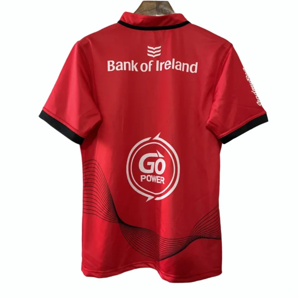 Bank of Ireland Sports Jersey Sports jersey with Bank of Ireland logo for athletic wear.
