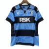 Cardiff City football jersey in blue and black with team crest and RSK logo.