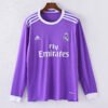 e9674898 Retro Long Sleeve 2016-2017 Real Madrid Away Jersey
