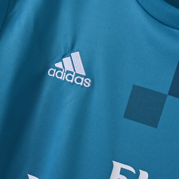 Retro Long Sleeve 2017-2018 Real Madrid Third Jersey