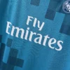 Retro Long Sleeve 2017-2018 Real Madrid Third Jersey