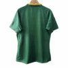 Football jersey with green color and yellow collar detail Green football jersey with yellow collar detail, designed for sports performance and team support.