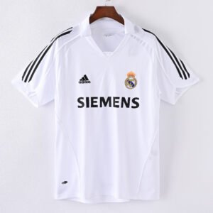 Retro 2005-2006 Real Madrid Home Jersey